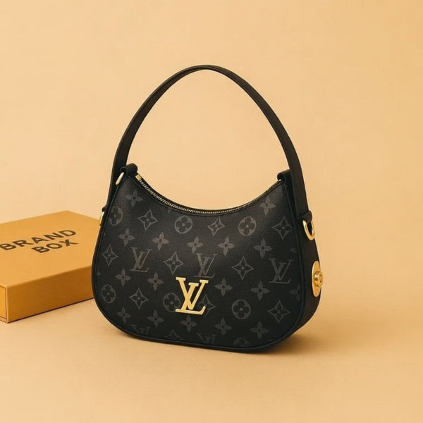 Girl's Leather Plain Shoulder Bag