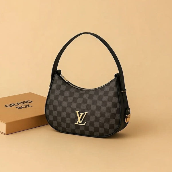 Girl's Leather Plain Shoulder Bag