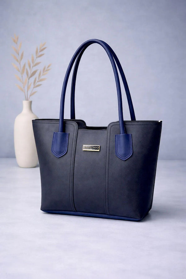 Women's Leather Plain Hand Bag