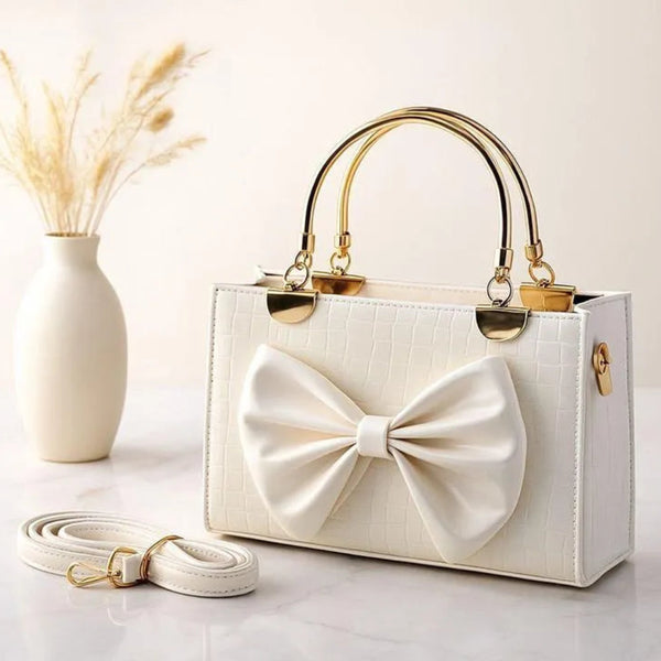 Girl's Rexine Textured Hand Bag