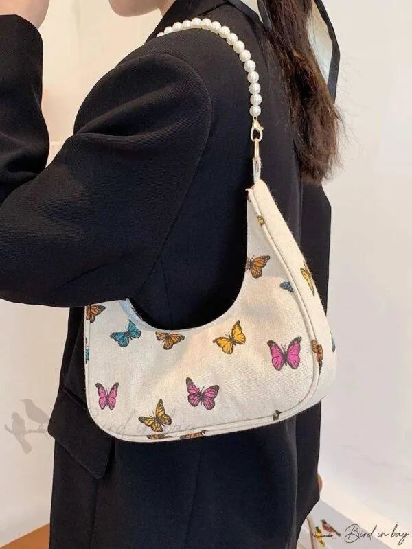 Girl's PU Leather Printed Hand Bag
